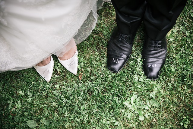 Buty pana młodego i panny młodej